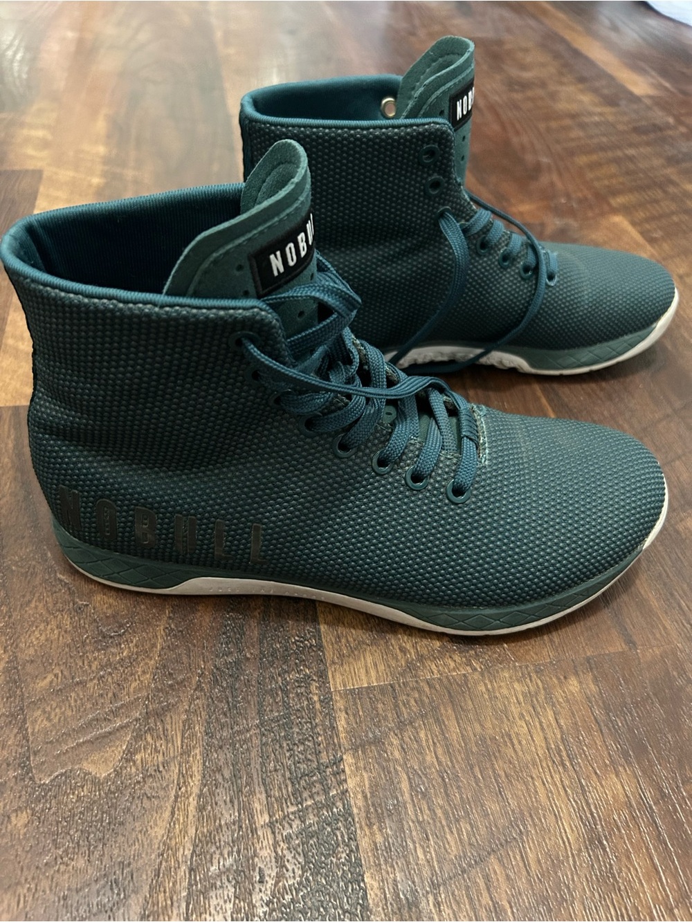 NOBULL Women’s High-Top Sneakers in Dark Teal